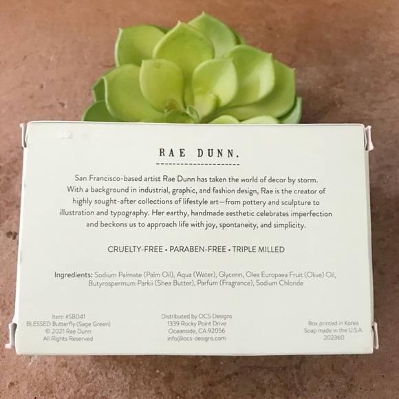 Rae Dunn Blessed Eucalyptus Mint Hand&Body Soap - Picture 2 of 4